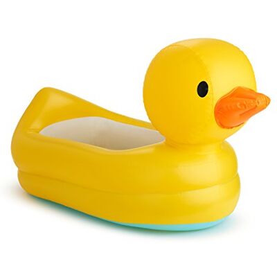 Munchkin Bañera Inflable White Hot Duck para Bebé Juguete de Baño Ideal para Niños y Niños Pequeños para Viajar o Usar en Casa Esenciales para Bebé Pato Munchkin Bañera Inflable White Hot Duck para Bebé Juguete de Baño Ideal para Niños y Niños Pequeños para Viajar o Usar en Casa Esenciales para Bebé Pato