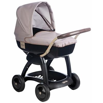 Smoby Inglesina Cochecito de bebé Iridio con Capota reclinable, Estructura de Metal y plástico, para niños a Partir de 18 Meses, Smoby Inglesina Cochecito de bebé Iridio con Capota reclinable, Estructura de Metal y plástico, para niños a Partir de 18 Meses,