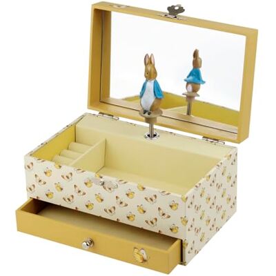 Trousselier Pierre Conejo Peter Rabbit. Caja de tesoros y joyas musicales Ideal como regalo para niños Música en Primavera de Vivaldi Colorido Verde Trousselier Pierre Conejo Peter Rabbit. Caja de tesoros y joyas musicales Ideal como regalo para niños Música en Primavera de Vivaldi Colorido Verde