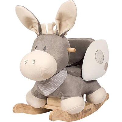 Juguete mecedor Nattou para bebés - Asno Cappuccino - Estimula desarrollo Juguete mecedor Nattou para bebés - Asno Cappuccino - Estimula desarrollo