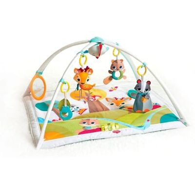 Tiny Love Gymini Deluxe, Gimnasio Infantil Musical 2 en 1, Into The Forest Gimnasio Bebe Evolutivo, 0+ Meses, 18 Actividades, Juguete Musical Portátil, Arcos Ajustables, Desarrollo Cognitivo Tiny Love Gymini Deluxe, Gimnasio Infantil Musical 2 en 1, Into The Forest Gimnasio Bebe Evolutivo, 0+ Meses, 18 Actividades, Juguete Musical Portátil, Arcos Ajustables, Desarrollo Cognitivo