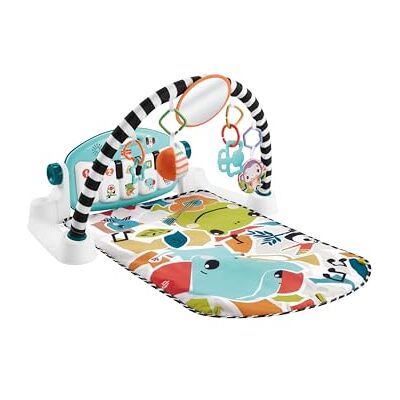 Fisher-Price Glow and Grow Gimnasio-Piano Pataditas Alfombra de Actividades para bebés, Juguete Musical portátil con Contenido de Aprendizaje Smart Stages, versión en francés, Fisher-Price Glow and Grow Gimnasio-Piano Pataditas Alfombra de Actividades para bebés, Juguete Musical portátil con Contenido de Aprendizaje Smart Stages, versión en francés,