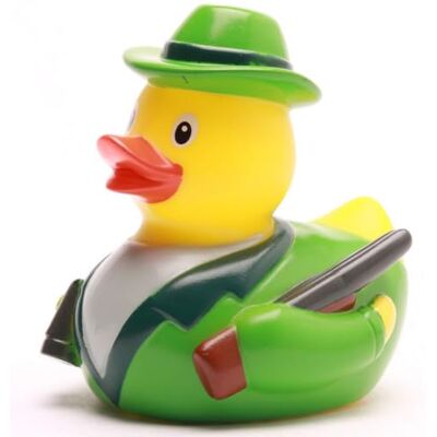 Duckshop Pato de baño, Pato chillón, Divertido Pato de baño Cazador, con Rifle, prismáticos y Cuerno de Caza, Regalo para Todo Cazador, Incl. Llavero de Pato en Juego Amarillo 1 Pieza (Paquete de 1) Duckshop Pato de baño, Pato chillón, Divertido Pato de baño Cazador, con Rifle, prismáticos y Cuerno de Caza, Regalo para Todo Cazador, Incl. Llavero de Pato en Juego Amarillo 1 Pieza (Paquete de 1)