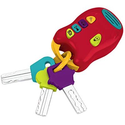 Battat Light & Sound Keys, Llaves de Juguete con luz y Sonidos, Claves Battat Light & Sound Keys, Llaves de Juguete con luz y Sonidos, Claves