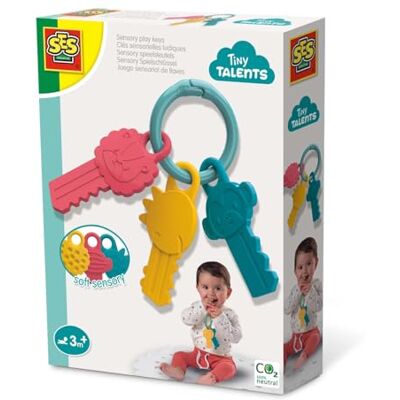 Creative Juego Sensorial de Llaves, Mordedor para Bebés. Más de 3 Meses Creative Juego Sensorial de Llaves, Mordedor para Bebés. Más de 3 Meses