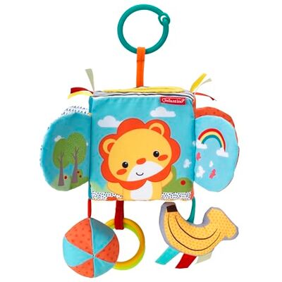 Infantino Cubo Sensorial Big Top Discovery, Juguete Educativo para el Desarrollo del Bebé, Cubo Sensorial e Interactivo, con Espejo, Anillos, Pelota, Sin BPA, para Bebés y Niños Pequeños de 3+ Meses Infantino Cubo Sensorial Big Top Discovery, Juguete Educativo para el Desarrollo del Bebé, Cubo Sensorial e Interactivo, con Espejo, Anillos, Pelota, Sin BPA, para Bebés y Niños Pequeños de 3+ Meses