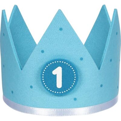 Goki Corona de cumpleaños azul Goki Corona de cumpleaños azul