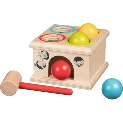 Goki Fidu, coge el ratón, Juego de Golpear de Madera (Gollnest & Kiesel ) Goki Fidu, coge el ratón, Juego de Golpear de Madera (Gollnest & Kiesel )