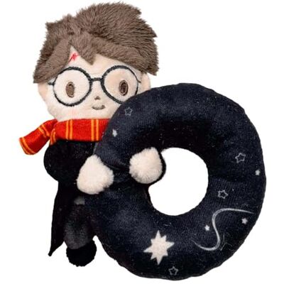 Rainbow Designs Sonajero de peluche de Harry Potter, juguete sensorial suave para recién nacidos, adecuado desde el nacimiento, sonajero para el desarrollo temprano, tiempo de juego y compañero para Rainbow Designs Sonajero de peluche de Harry Potter, juguete sensorial suave para recién nacidos, adecuado desde el nacimiento, sonajero para el desarrollo temprano, tiempo de juego y compañero para
