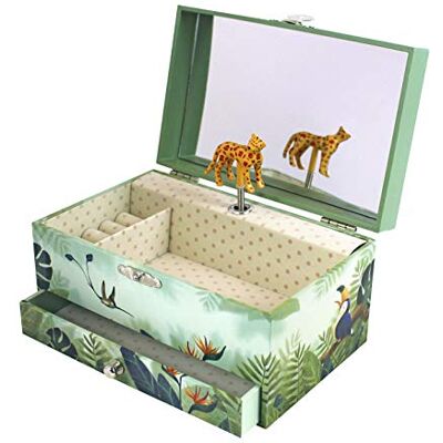 Trousselier – Sabana – Joyero Musical niña – Música Sonata a la luz de Luna de Beethoven – Colori Verde Trousselier – Sabana – Joyero Musical niña – Música Sonata a la luz de Luna de Beethoven – Colori Verde