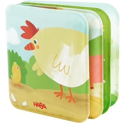 HABA Mini Libro de baño de Granja – Diversión acuática para bebés a Partir de 6 Meses – con Efecto chirrido e Ilustraciones Coloridas – Juguete antisalpicaduras para bañera – HABA Mini Libro de baño de Granja – Diversión acuática para bebés a Partir de 6 Meses – con Efecto chirrido e Ilustraciones Coloridas – Juguete antisalpicaduras para bañera –