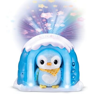 VTech -Baby Iglú Proyector Peluchito Pingüino, Juguete bebés recién Nacidos, Proyector Musical con Luces y Cielo Estrellado, Peluche Interactivo, Nanas y Sonidos Naturaleza, Versión ESP VTech -Baby Iglú Proyector Peluchito Pingüino, Juguete bebés recién Nacidos, Proyector Musical con Luces y Cielo Estrellado, Peluche Interactivo, Nanas y Sonidos Naturaleza, Versión ESP