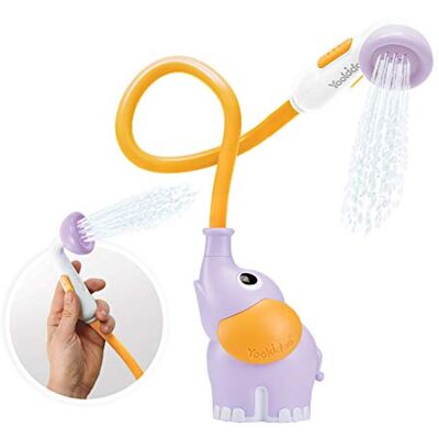 Yookidoo Ducha bañera Elefante Grifo de Juguete con Bomba de Agua para máxima diversión en la bañera (Malva Nuevo) Yookidoo Ducha bañera Elefante Grifo de Juguete con Bomba de Agua para máxima diversión en la bañera (Malva Nuevo)