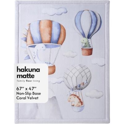 Hakuna Matte Colchoneta Manta Juegos Bebé 170x120x2,5cm, Globos de Dinosaurios Tapete Infantil con Espuma de alta densidad Manta de Juegos Bebe Antideslizante, Tatami Bebe, Suelos Infantiles Hakuna Matte Colchoneta Manta Juegos Bebé 170x120x2,5cm, Globos de Dinosaurios Tapete Infantil con Espuma de alta densidad Manta de Juegos Bebe Antideslizante, Tatami Bebe, Suelos Infantiles