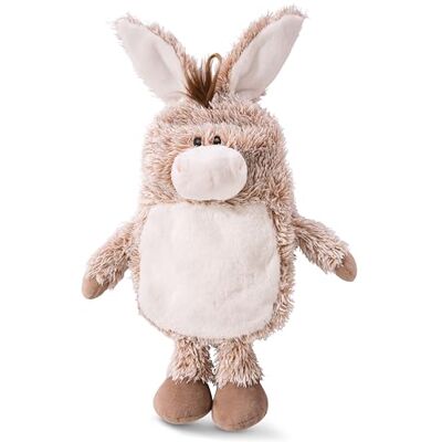 NICI Bolsa de agua caliente burro 300ml 34cm gris Saco térmico caliente de peluche sostenible con forma de niaml Animal de peluche para calentar a partir de 10 meses NICI Bolsa de agua caliente burro 300ml 34cm gris Saco térmico caliente de peluche sostenible con forma de niaml Animal de peluche para calentar a partir de 10 meses