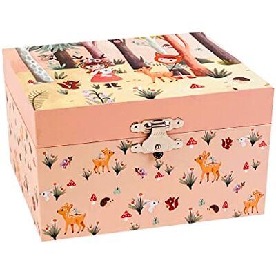 Trousselier Ninon in Forest Joyero musical Regalo ideal para niña Bella durmiente Tchaikovsky Multicolor 2 unidades Trousselier Ninon in Forest Joyero musical Regalo ideal para niña Bella durmiente Tchaikovsky Multicolor 2 unidades