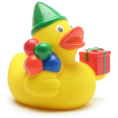 Duckshop Patito de goma Happy Birthday Patito de baño Patito de hule Duckshop Patito de goma Happy Birthday Patito de baño Patito de hule