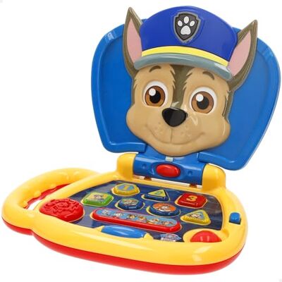 ColorBaby La Patrulla Canina Chase Mi Primer Ordenador con Botones dinámicos, Ordenador Interactivo, Asa Transporte integrada, Juguetes interactivos en inglés, Juegos para niños + 6 Meses () ColorBaby La Patrulla Canina Chase Mi Primer Ordenador con Botones dinámicos, Ordenador Interactivo, Asa Transporte integrada, Juguetes interactivos en inglés, Juegos para niños + 6 Meses ()