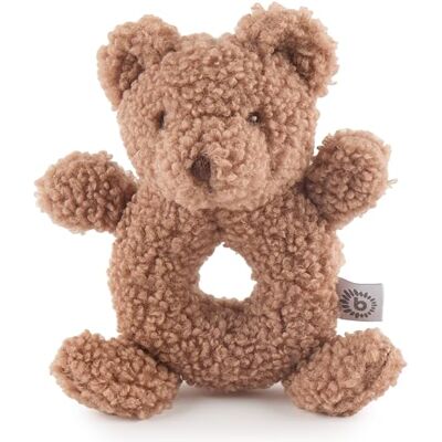 BIECO Oso de Peluche Mika Con Sonajero Teddy Bear de Bouclé Para Bebé a Partir de 0 Meses Con Buena Recuperación BIECO Oso de Peluche Mika Con Sonajero Teddy Bear de Bouclé Para Bebé a Partir de 0 Meses Con Buena Recuperación