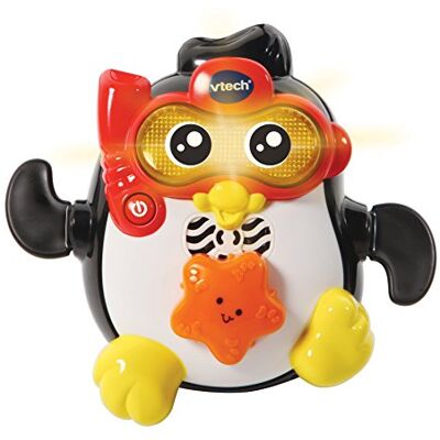VTech Juguete baño bebé, Tut Tut Al Agua, Chapoteos Frank, Animal Nadador Interactivo con Voz y luz, Sumergible y con más de 30 melodías, Canciones y Frases (34) VTech Juguete baño bebé, Tut Tut Al Agua, Chapoteos Frank, Animal Nadador Interactivo con Voz y luz, Sumergible y con más de 30 melodías, Canciones y Frases (34)