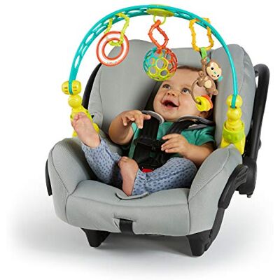 Bright Starts OBall Flex 'n Go Arco de Actividades para Llevar sin BPA Juguete para Cochecito de bebé, Edad recién Nacido + Bright Starts OBall Flex 'n Go Arco de Actividades para Llevar sin BPA Juguete para Cochecito de bebé, Edad recién Nacido +