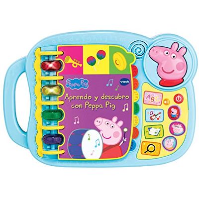 VTech Libro de Aprendo y descubro con Peppa Pig VTech Libro de Aprendo y descubro con Peppa Pig