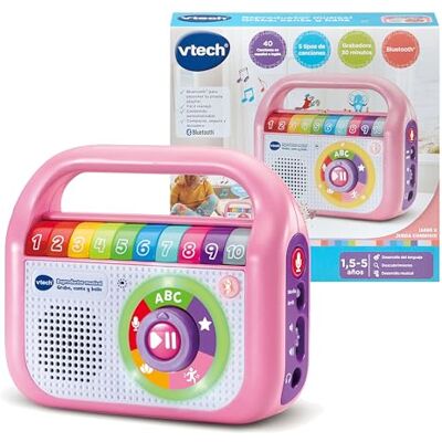 Reproductor Musical Vtech para Niños - Graba y Baila Reproductor Musical Vtech para Niños - Graba y Baila