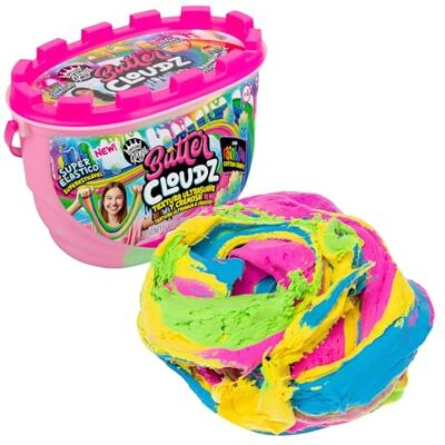 Bizak Butter Cloudz Cubo Rainbow Cotton Candy, Masa extrasuave y cremosa Tipo Butter Slime, Textura elástica con Aroma a algodón de azúcar, Ideal para relajar y Jugar, Desde 4 años () Bizak Butter Cloudz Cubo Rainbow Cotton Candy, Masa extrasuave y cremosa Tipo Butter Slime, Textura elástica con Aroma a algodón de azúcar, Ideal para relajar y Jugar, Desde 4 años ()
