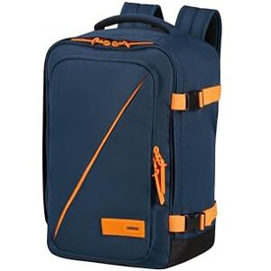 American Tourister Take2Cabin Mochila Pequeña de Cabina - Azul Marino/Naranja American Tourister Take2Cabin Mochila Pequeña de Cabina - Azul Marino/Naranja