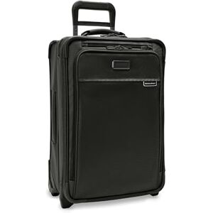 Briggs & Riley Baseline Uprights, Black, 16-Inch Baseline Underseat Cabin Bag, Bolsa de Cabina de 2 Ruedas Briggs & Riley Baseline Uprights, Black, 16-Inch Baseline Underseat Cabin Bag, Bolsa de Cabina de 2 Ruedas