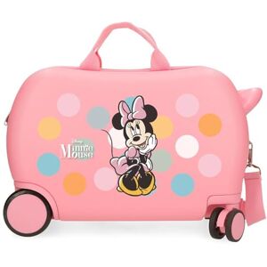 Disney Minnie Coquette Equipaje- Equipaje para niños, Niñas, Coquette Cierre de combinación Lateral 4 Ruedas Equipaje de Mano está Fabricada en ABS, un Material rígido y Ligero. Disney Minnie Coquette Equipaje- Equipaje para niños, Niñas, Coquette Cierre de combinación Lateral 4 Ruedas Equipaje de Mano está Fabricada en ABS, un Material rígido y Ligero.