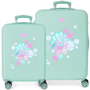 MOVOM I Love Sea Life Juego de Maletas Azul 55/65 cms Rígido 5,6 kgs Cierre de combinación Lateral ABS 5,6 kgs 91L Equipaje de Mano MOVOM I Love Sea Life Juego de Maletas Azul 55/65 cms Rígido 5,6 kgs Cierre de combinación Lateral ABS 5,6 kgs 91L Equipaje de Mano