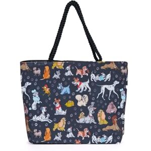 Disney Bolsa de viaje con estampado de perros: 0 dálmatas Lady Tramp Copper Dodger, Perros, Talla única Disney Bolsa de viaje con estampado de perros: 0 dálmatas Lady Tramp Copper Dodger, Perros, Talla única