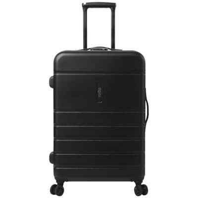 TOTTO Maleta Rígida Mediana, Modelo Prop M, 51.8 x 72.8 x 30 cm, Capacidad 74L, Resistente a Impactos, Ruedas 360º, Manija Telescópica, Correas Internas, Candado 3 Dígitos, Color Negro TOTTO Maleta Rígida Mediana, Modelo Prop M, 51.8 x 72.8 x 30 cm, Capacidad 74L, Resistente a Impactos, Ruedas 360º, Manija Telescópica, Correas Internas, Candado 3 Dígitos, Color Negro
