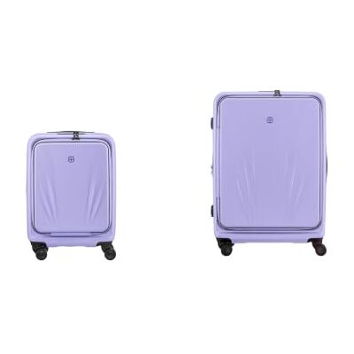 Wenger Skyon Juego de Maletas de 2 Piezas, Equipaje de Mano S + Maleta L, rígidas, 35 (45) l + 103 (120) l, Compartimento para portátil y Tableta Wenger Skyon Juego de Maletas de 2 Piezas, Equipaje de Mano S + Maleta L, rígidas, 35 (45) l + 103 (120) l, Compartimento para portátil y Tableta