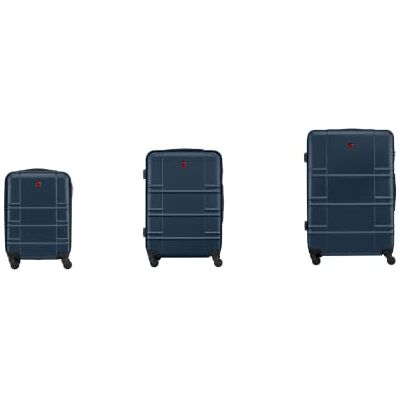 Wenger Itinera Juego de Maletas de 3 Piezas, Equipaje de Mano S + M + L, Maletas rígidas, 33 l + 62 l + 99 l, Trolley, para Mujer y Hombre, Viajes Wenger Itinera Juego de Maletas de 3 Piezas, Equipaje de Mano S + M + L, Maletas rígidas, 33 l + 62 l + 99 l, Trolley, para Mujer y Hombre, Viajes