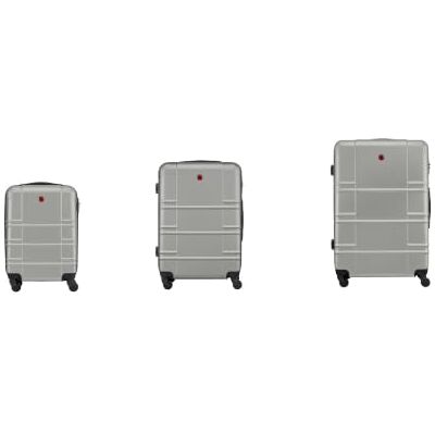 Wenger Itinera Juego de Maletas de 3 Piezas, Equipaje de Mano S + M + L, Maletas rígidas, 33 l + 62 l + 99 l, Trolley, para Mujer y Hombre, Viajes Wenger Itinera Juego de Maletas de 3 Piezas, Equipaje de Mano S + M + L, Maletas rígidas, 33 l + 62 l + 99 l, Trolley, para Mujer y Hombre, Viajes