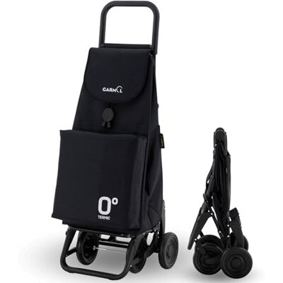 Garmol Carro de la Compra Térmico Plegable 55 Litros Bolsillo Térmico Interior de 11 Litros Carro de la Compra 4 Ruedas Gran Capacidad Abatible Carrito Compra Plegable Color Negro Garmol Carro de la Compra Térmico Plegable 55 Litros Bolsillo Térmico Interior de 11 Litros Carro de la Compra 4 Ruedas Gran Capacidad Abatible Carrito Compra Plegable Color Negro