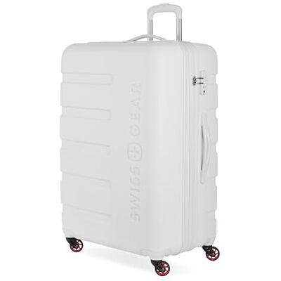 SwissGear 7366 Hardside Equipaje expandible con Ruedas giratorias, Blanco, Checked-Large 27-Inch, 7366 Hardside Equipaje expandible con Ruedas giratorias SwissGear 7366 Hardside Equipaje expandible con Ruedas giratorias, Blanco, Checked-Large 27-Inch, 7366 Hardside Equipaje expandible con Ruedas giratorias
