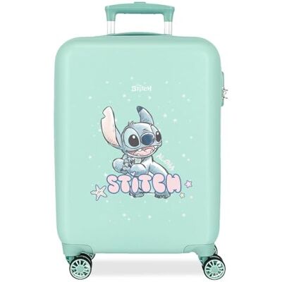 Disney Lovely Stitch Maleta de Cabina Azul 38x55x20 cms Rígido 2,6 kgs Cierre de combinación Lateral ABS 2,6 kgs 34L Equipaje de Mano Disney Lovely Stitch Maleta de Cabina Azul 38x55x20 cms Rígido 2,6 kgs Cierre de combinación Lateral ABS 2,6 kgs 34L Equipaje de Mano