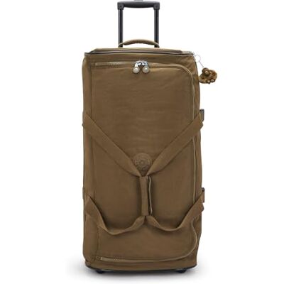 Kipling Teagan L Bolsa de Viaje Grande con Ruedas, Vertical, Smooth Khaki (Khaki) Kipling Teagan L Bolsa de Viaje Grande con Ruedas, Vertical, Smooth Khaki (Khaki)
