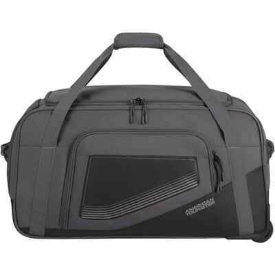 American Tourister City Racer Maleta 68cm/98L Ruedas, Compartimento Zapatos, múltiples Espacios Impermeable, Asas múltiples, Robusta Negra American Tourister City Racer Maleta 68cm/98L Ruedas, Compartimento Zapatos, múltiples Espacios Impermeable, Asas múltiples, Robusta Negra