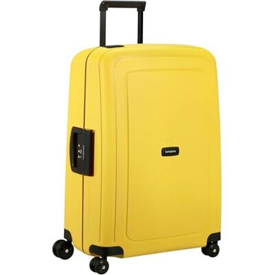 Samsonite S'Cure Renewed Spinner M, Maleta, M (69 cm), 79 L, Amarillo (Yellow) Samsonite S'Cure Renewed Spinner M, Maleta, M (69 cm), 79 L, Amarillo (Yellow)