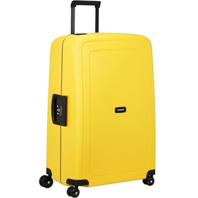 Samsonite S'Cure Renewed Spinner L, Maleta, L 75 cm, 102 L, Amarillo (Yellow) Samsonite S'Cure Renewed Spinner L, Maleta, L 75 cm, 102 L, Amarillo (Yellow)