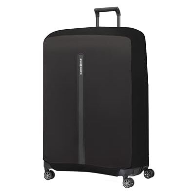 Samsonite TA Revolution Funda Protectora Plegable para Maleta Tamaño XL, Funda para Maleta Adecuada para 81–86 cm, Protección para Maleta de Viaje, con Detalle Reflectante, Negro Samsonite TA Revolution Funda Protectora Plegable para Maleta Tamaño XL, Funda para Maleta Adecuada para 81–86 cm, Protección para Maleta de Viaje, con Detalle Reflectante, Negro
