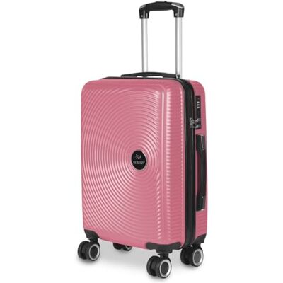 Mercury - Maleta de Viaje rígida(Pink, Mediana Plus) Cabina, Mediana, Grande 00% ABS, Ruedas Giratorias, Prácticas y Ligeras con Cierre de Seguridad. Mercury - Maleta de Viaje rígida(Pink, Mediana Plus) Cabina, Mediana, Grande 00% ABS, Ruedas Giratorias, Prácticas y Ligeras con Cierre de Seguridad.