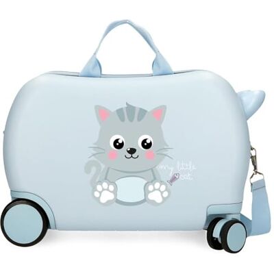 ROLL ROAD Happy Pets Maleta Infantil Azul 45x31x20 cms Rígido 1,8 kgs Cierre de combinación Lateral ABS 1,8 kgs 24,6L Equipaje de Mano ROLL ROAD Happy Pets Maleta Infantil Azul 45x31x20 cms Rígido 1,8 kgs Cierre de combinación Lateral ABS 1,8 kgs 24,6L Equipaje de Mano