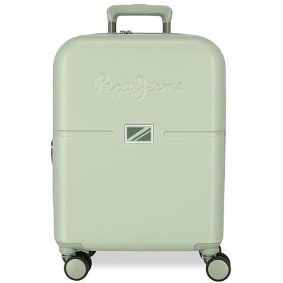 Pepe Jeans Accent Maleta de Cabina Negro 40x55x20 cms Rígida ABS Cierre TSA Integrado 37L 2,9 kgs 4 Ruedas Dobles Equipaje Mano by Joumma Bags Pepe Jeans Accent Maleta de Cabina Negro 40x55x20 cms Rígida ABS Cierre TSA Integrado 37L 2,9 kgs 4 Ruedas Dobles Equipaje Mano by Joumma Bags