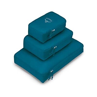 Osprey Ultralight Set de cubos organizadores, 3 cubos (1.5L, 4L, 9L), Blue Osprey Ultralight Set de cubos organizadores, 3 cubos (1.5L, 4L, 9L), Blue