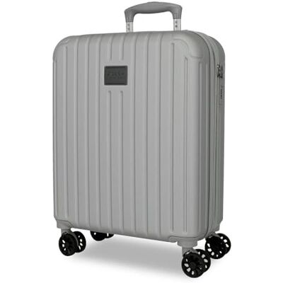 MOVOM Joumma Timber Maleta de Cabina Plata 40x55x20 cm Rígida ABS Candado combinación Integrado 37L 3,1kg 4 Ruedas Dobles Extensible Equipaje de Mano MOVOM Joumma Timber Maleta de Cabina Plata 40x55x20 cm Rígida ABS Candado combinación Integrado 37L 3,1kg 4 Ruedas Dobles Extensible Equipaje de Mano